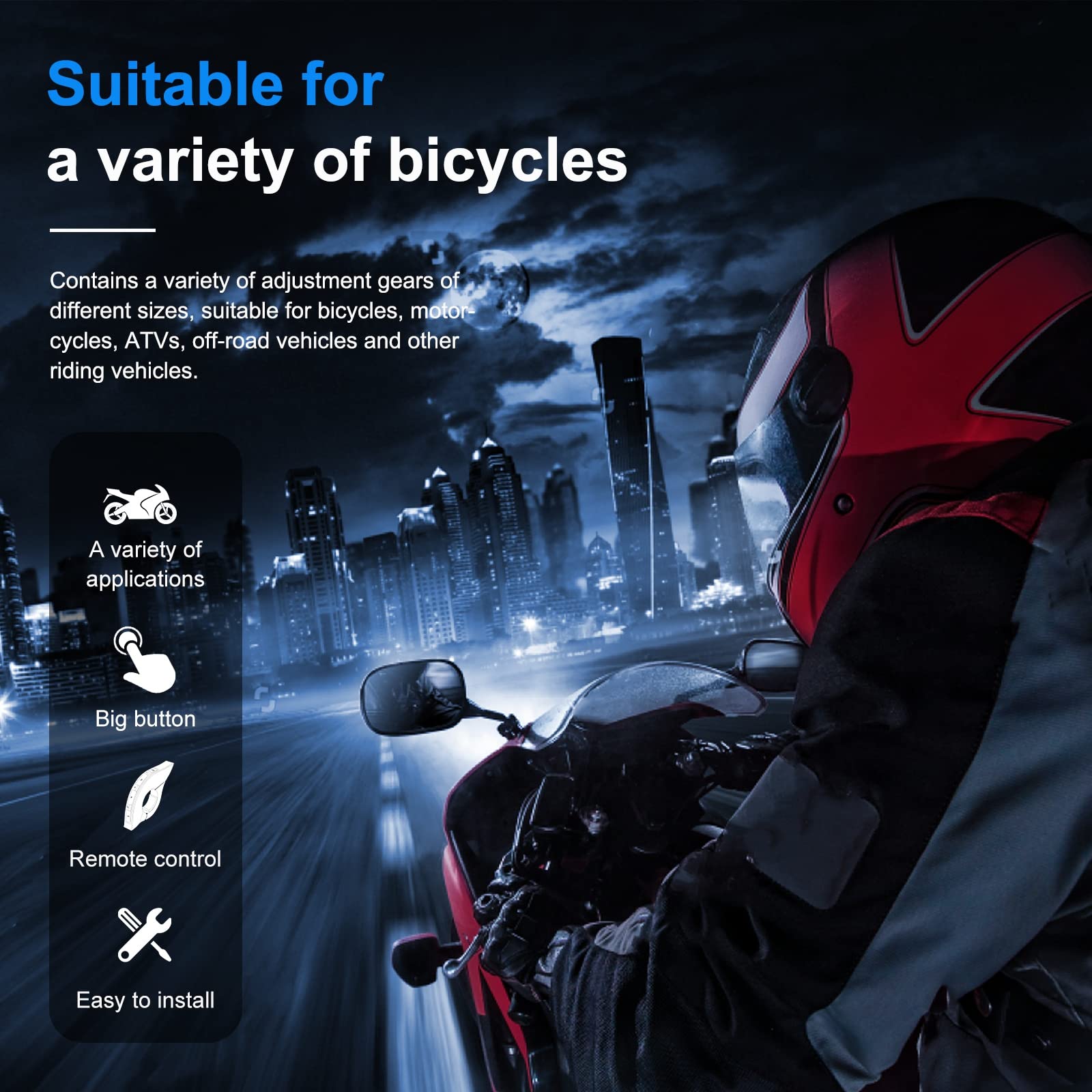 Ejeas Euc Motorcycle Intercom Bluetooth Remote Control Handle, Fm Control, Telephone Answering, Music Switching, Intercom Contro